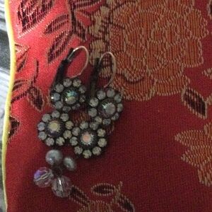 Elegant Floral Drop Earrings